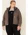 Carhartt Women's Full Swing Caldwell Duck Jacket - Plus, Charcoal, hi-res