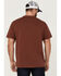 Image #4 - Brothers and Sons Men's Badlands Treeline Graphic T-Shirt , Red, hi-res
