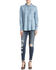 Image #2 - Miss Me Women's Denim Star Long Sleeve Button Down Shirt, , hi-res