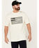 Image #1 - Hawx Men's Camo Flag Short Sleeve Graphic Work T-Shirt, Natural, hi-res