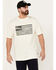 Image #1 - Hawx Men's Camo Flag Short Sleeve Graphic Work T-Shirt , Natural, hi-res