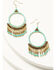 Image #2 - Shyanne Women's Desert Boheme Hoop Earrings, Gold, hi-res