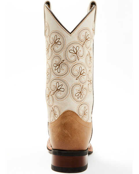 Image #5 - Laredo Women's Erika Western Boots - Broad Square Toe, Camel, hi-res