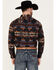 Image #4 - RANK 45® Men's Pablo Southwestern Long Sleeve Button-Down Stretch Western Shirt, Black, hi-res