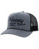 Image #1 - Hooey Men's OG Logo Rope Trucker Cap, Grey, hi-res