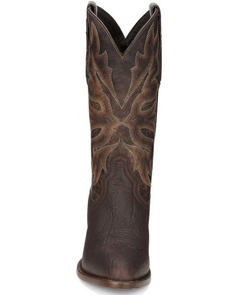Image #4 - Tony Lama Men's Stegall Western Boots - Medium Toe, Dark Brown, hi-res