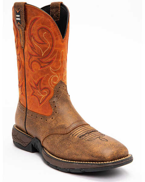 Image #1 - Cody James Men's Nano Lite Western Work Boots - Composite Toe, , hi-res