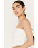 Image #2 - Free People Women's Boulevard Ruched Tube Top, White, hi-res