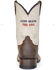 Image #3 - Roper Boys' American Strong Western Boots - Broad Square Toe, Brown, hi-res