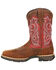 Image #3 - Durango Women's Rebel Waterproof Western Work Boots - Composite Toe , Brown, hi-res