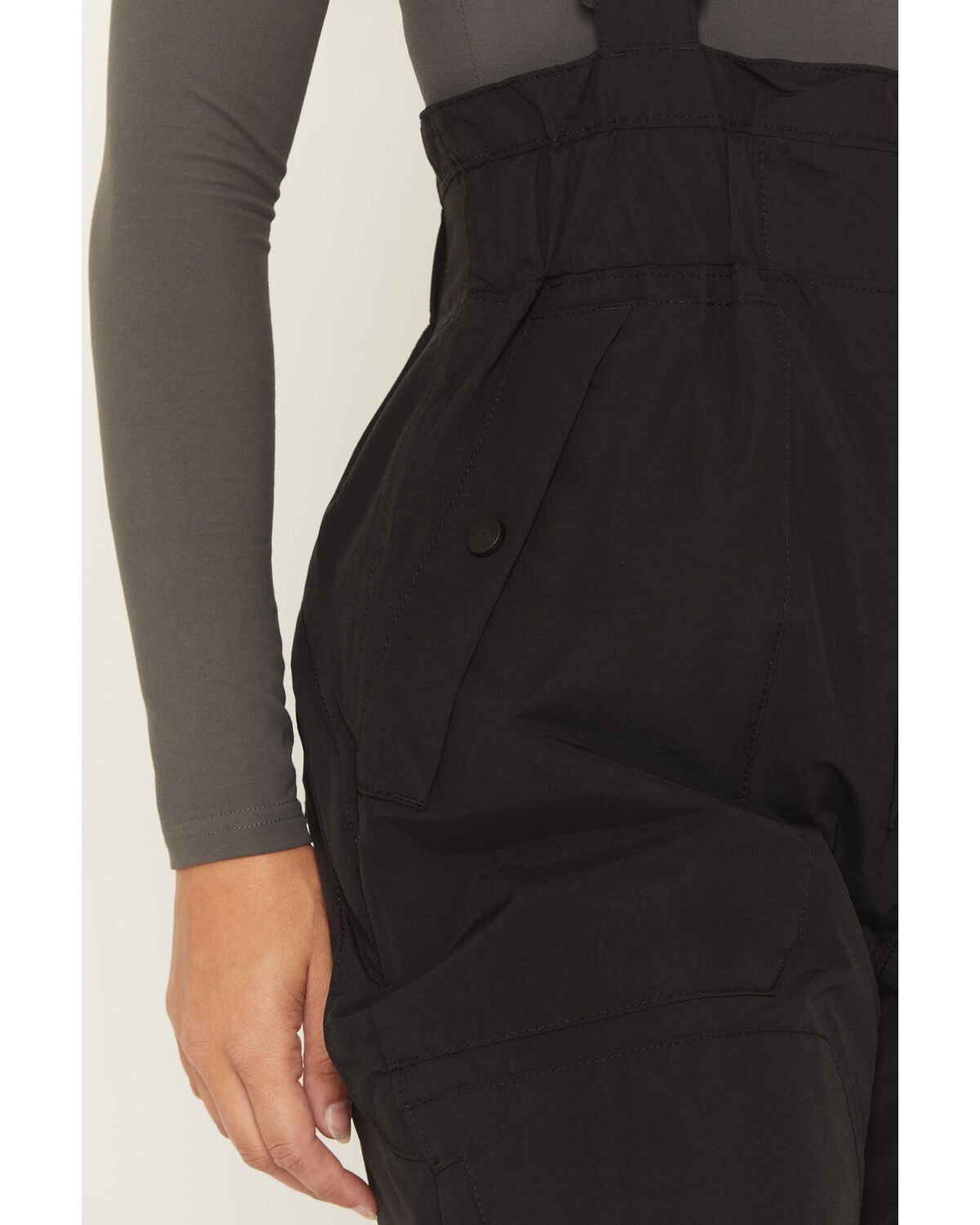 Image #2 - Carhartt Women's Storm Defender&reg; Insulated Bib Overalls, Black, hi-res
