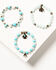 Image #1 - Shyanne Women's Mystic Skies Beaded Bracelet Set - 3-Piece, Rust Copper, hi-res