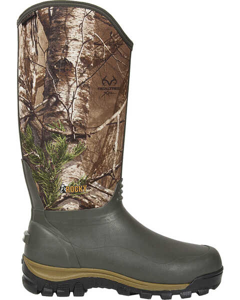 Image #2 - Rocky Men's Core Waterproof Neoprene Outdoor Boots, Brown, hi-res