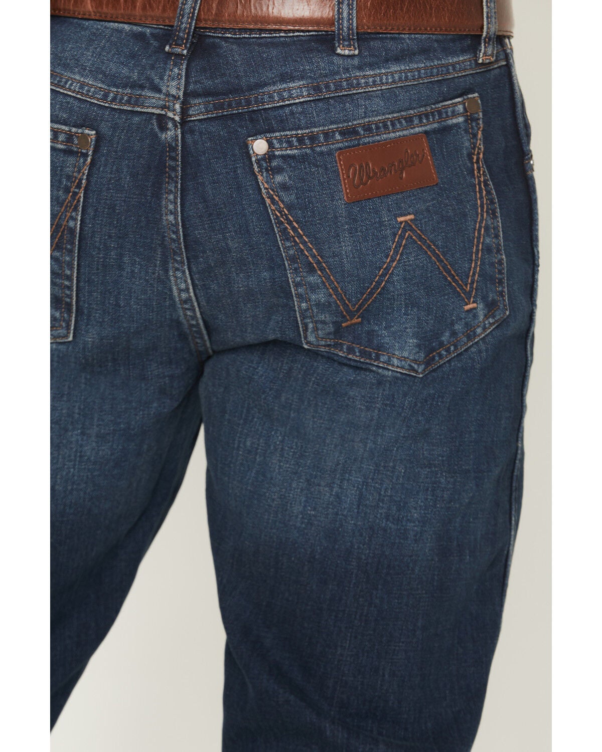 Image #4 - Wrangler Retro Men's 77MWZ Oakdale Slim Bootcut Stretch Denim Jeans, Black, hi-res