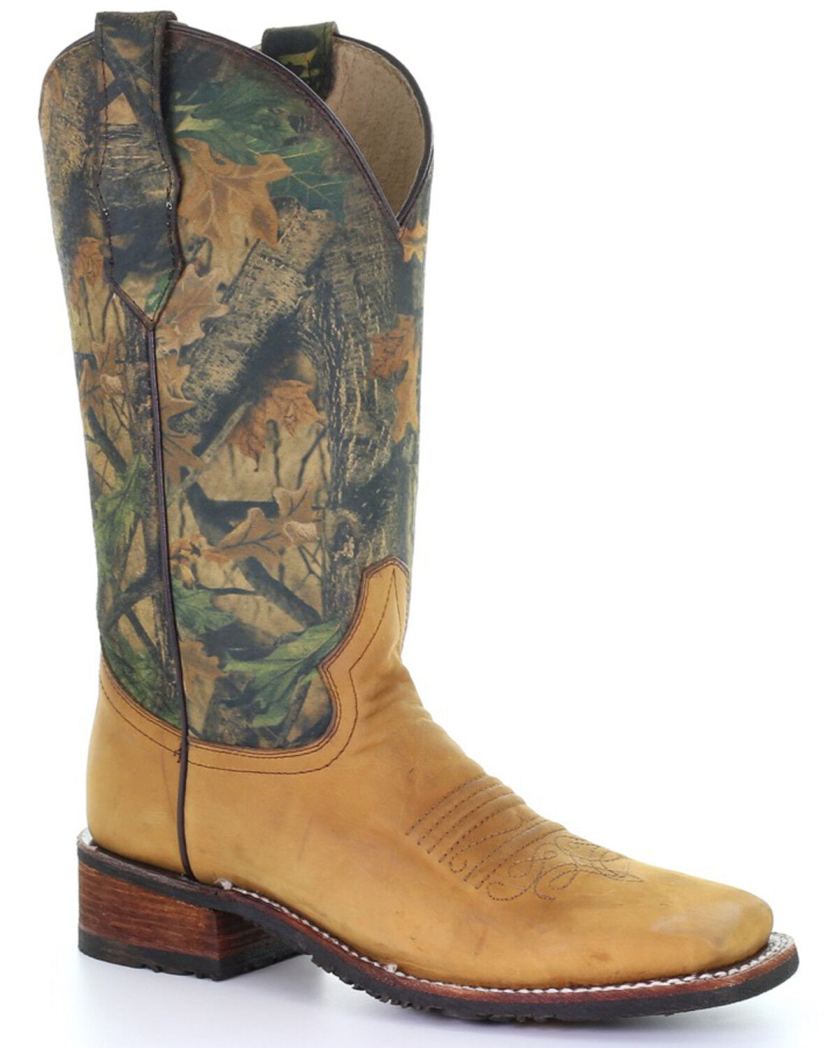 camouflage western boots