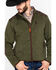 Image #3 - Outback Trading Co. Men's Garner Reinforced Zip-Up Jacket, Olive, hi-res