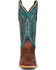 Image #4 - Justin Men's Burchett Western Boots - Broad Square Toe, Cognac, hi-res
