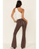Rock & Roll Denim Women's Striped Bargain Bell Bottoms, Multi, hi-res