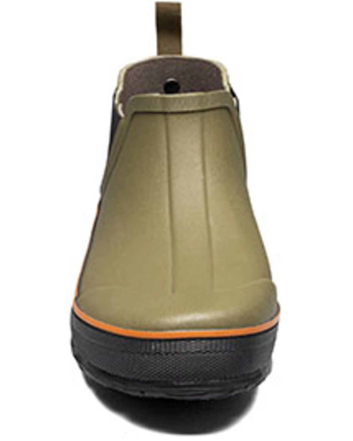 Image #4 - Bogs Men's Digger Slip-On Waterproof Rubber Boots - Round Toe, Olive, hi-res