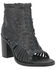 Image #1 - Dingo Women's Jeezy Western Booties - Round Toe, Black, hi-res