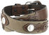 Nocona Men's Roughout Overlay Western Belt, Brown, hi-res