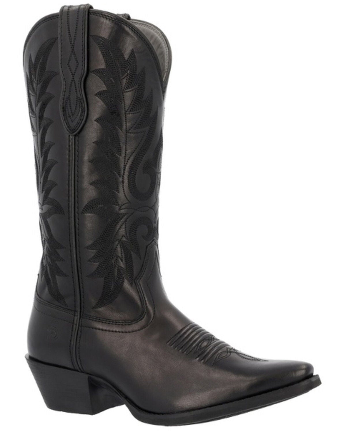 Image #1 - Durango Women's Shyloh Western Boots - Snip Toe, Black, hi-res