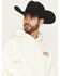 Image #2 - Seager Men's The Herd Graphic Hooded Sweatshirt, Cream, hi-res