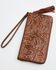 Image #1 - Shyanne Women's Tooled Wallet, Brown, hi-res
