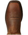 Ariat Men's Groundbreaker Western Work Boots - Soft Toe, Brown, hi-res