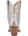 Dingo Women's Primrose Western Booties - Snip Toe, Silver, hi-res