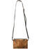 Montana West Women's Hair-On Coffee Crossbody Clutch Leather Handbag, Coffee, hi-res