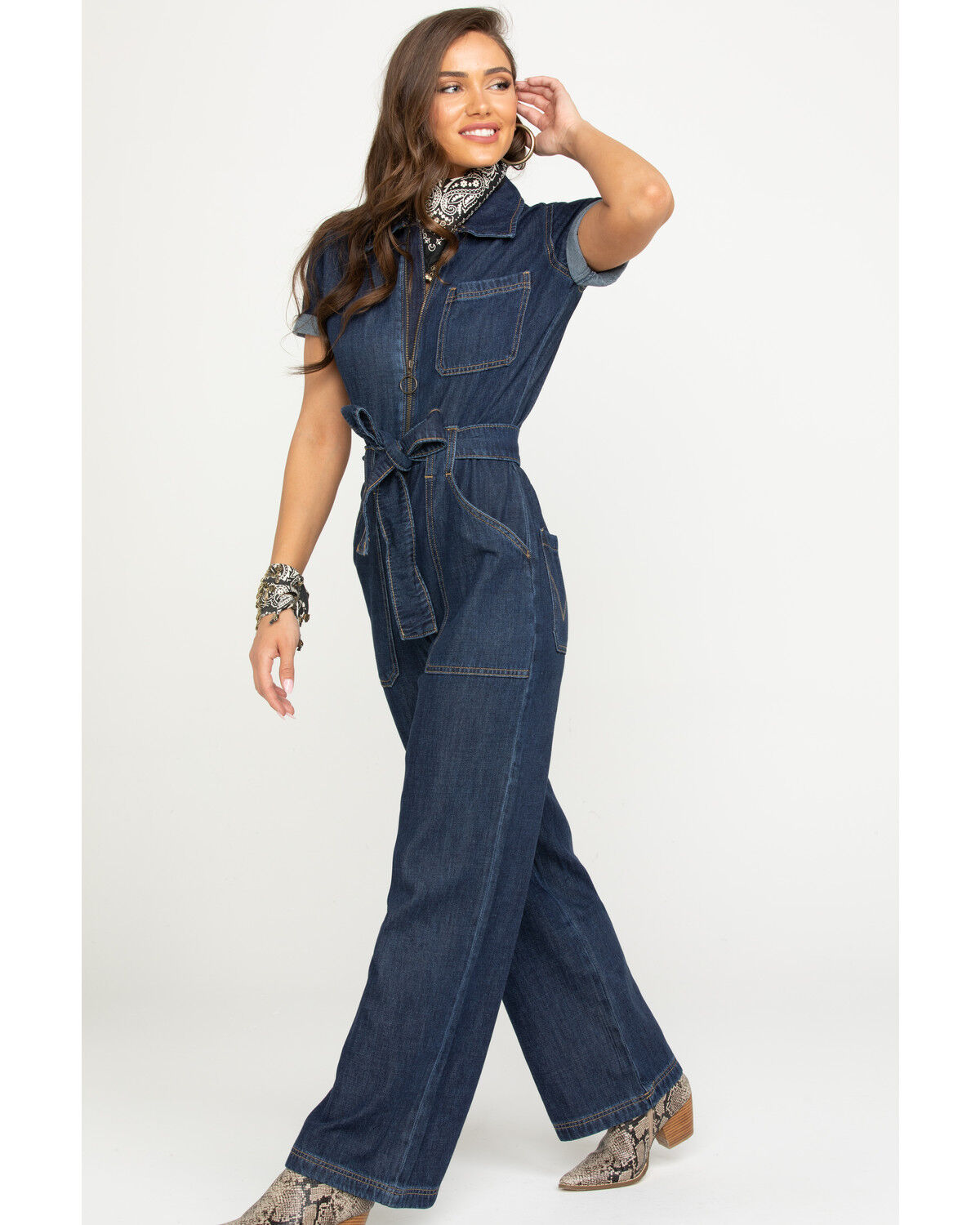 blue coveralls womens