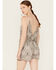 Image #5 - Angie Women's Beaded Sleeveless Romper, Silver, hi-res