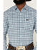 Image #3 - Kimes Ranch Men's Taos Small Plaid Print Long Sleeve Button Down Western Shirt, Blue, hi-res