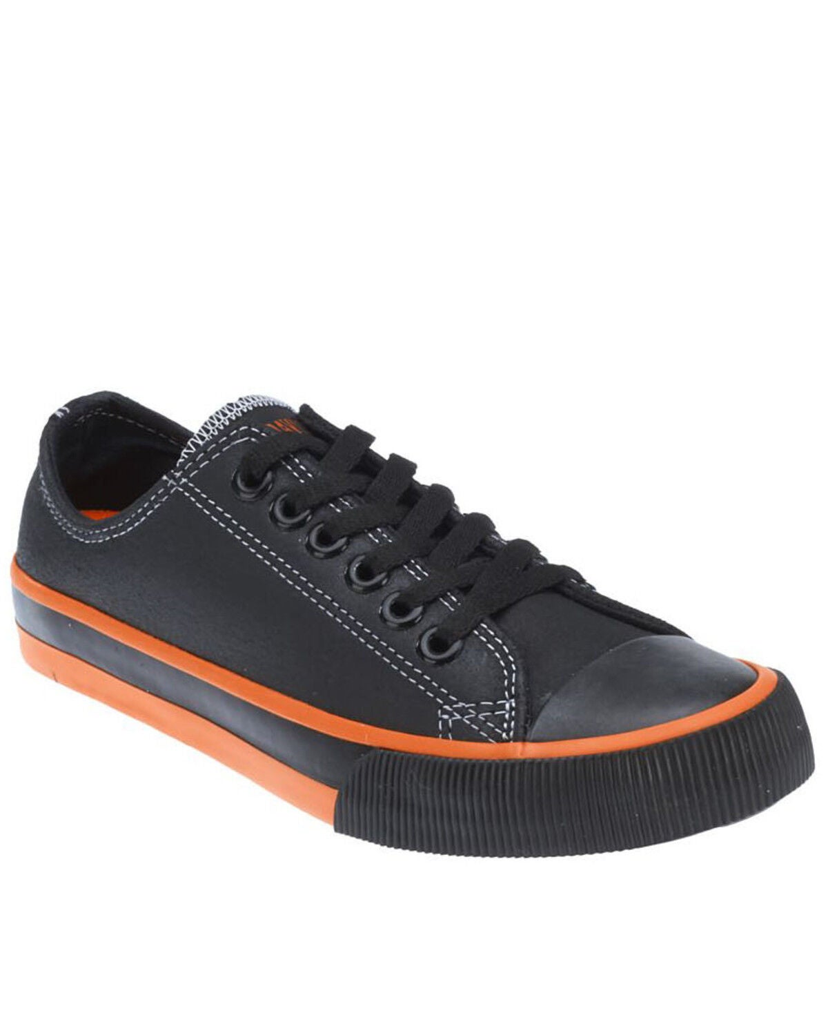 Harley Davidson Men's Roarke Tennis Shoes, Black, hi-res