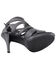 Image #6 - Milwaukee Performance Women's Studded Ankle Strap Sandals, Black, hi-res