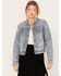 Image #1 - Idyllwind Women's Barton Reversible Denim Blanket Jacket, Light Wash, hi-res