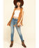 Image #6 - Vocal Women's Studded Fringe Vest, Camel, hi-res