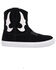 Image #2 - Dingo Women's Ollie Suede Casual Boots - Round Toe, Black, hi-res