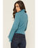 Image #4 - Shyanne Women's Bell Sleeve Marled Sweater, Turquoise, hi-res