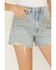 Image #2 - Blank NYC Women's Starstruck Light Wash High Rise Embellished Front Pocket Shorts, Light Wash, hi-res