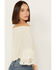 Image #2 - Shyanne Women's Embroidered Cut Out Off The Shoulder Top, Cream, hi-res