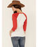 Cruel Girl Women's Jean Baby Graphic Ringer Tee , Red/white/blue, hi-res
