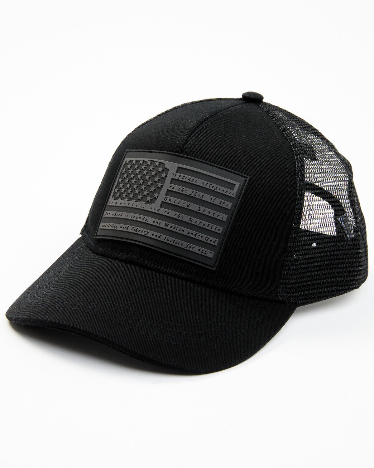 Image #1 - Cody James Men's USA Flag Ball Cap, Black, hi-res