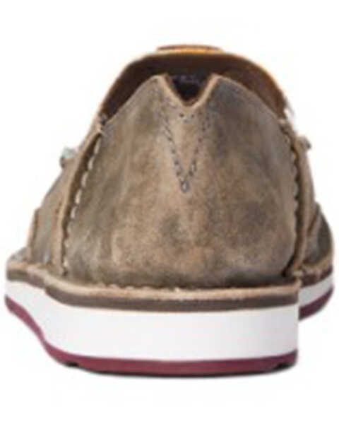 Image #3 - Ariat Women's Buffalo Print Casual Vamp Cruiser Shoes - Moc Toe, Brown, hi-res