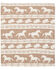Image #2 - Carstens Home Wrangler Rodeo Stretchy Throw Blanket, Tan, hi-res