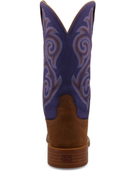Image #5 - Twisted X Women's 11" Tech X™ Performance Western Boots - Broad Square Toe, Brown, hi-res