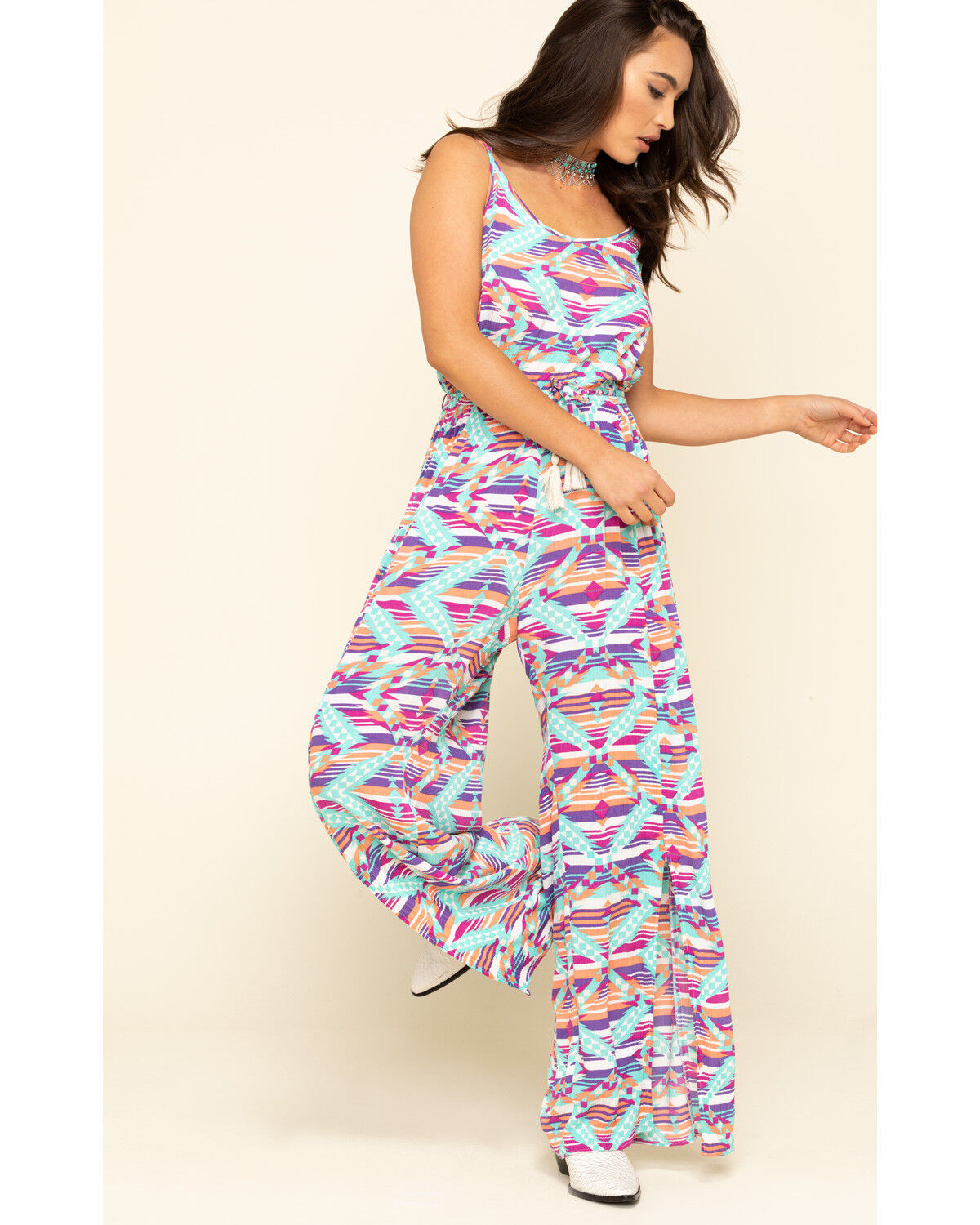 aztec jumpsuit