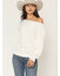 Image #1 - Originality Women's Off The Shoulder Sweater, Off White, hi-res