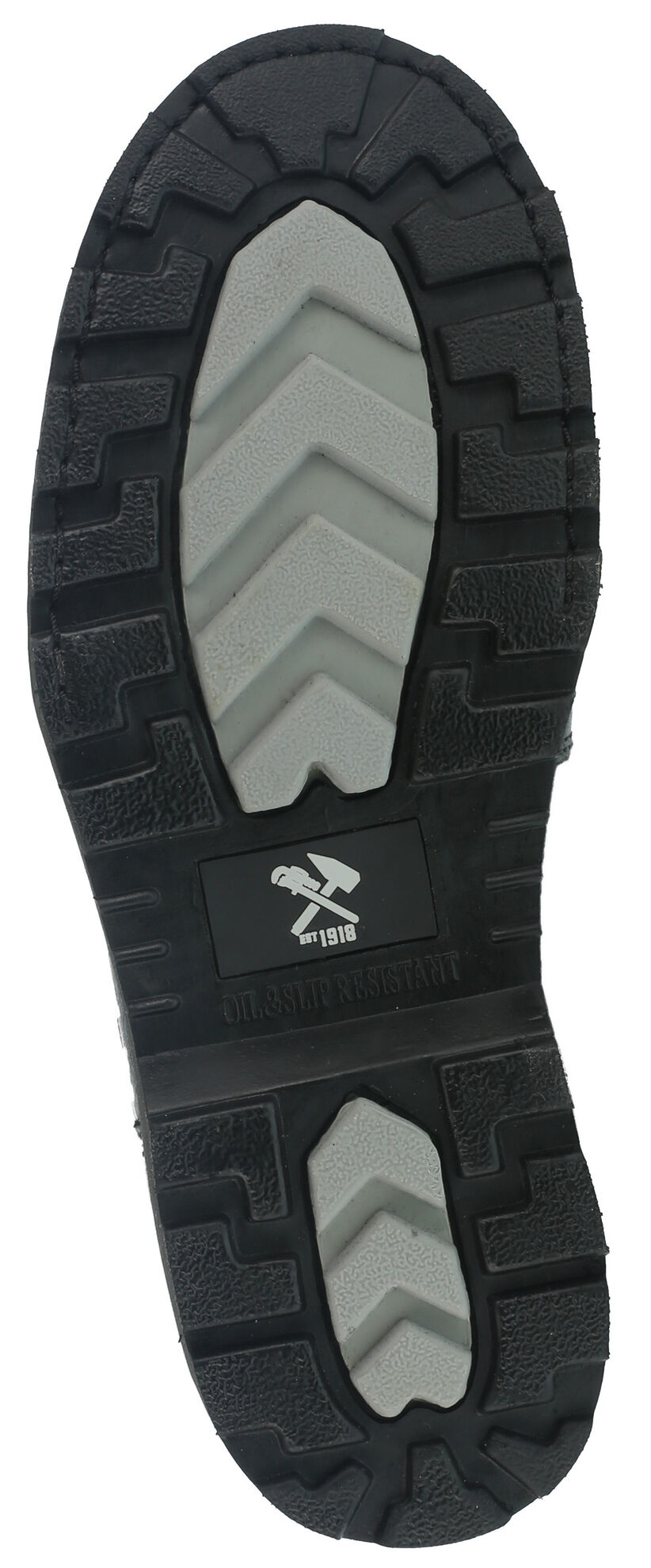Image #5 - Iron Age Men's Ground Breaker Met Guard Work Boots - Steel Toe, Black, hi-res